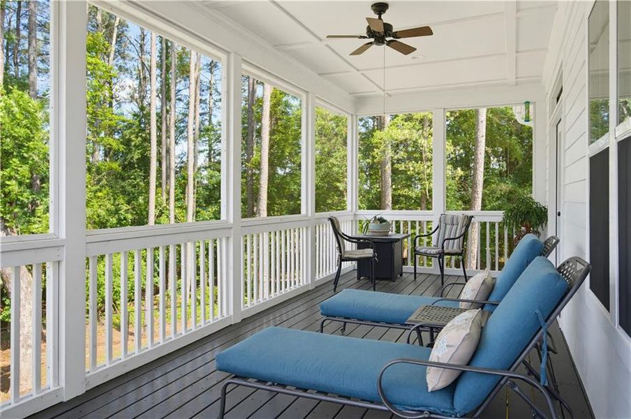 Exterior details and patio area of a home in , Clarkesville (Image 16). Exterior details and patio area of a home in , Clarkesville (Image 16).