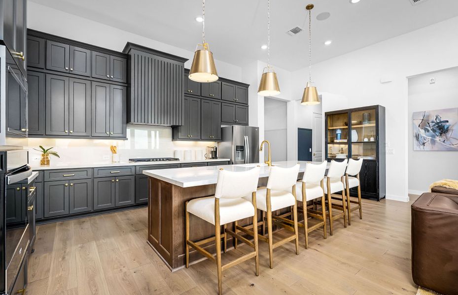 Representative furnished interior of a home built from the Cuney by Pulte Homes in Corley Farms, Boerne (Image 18).