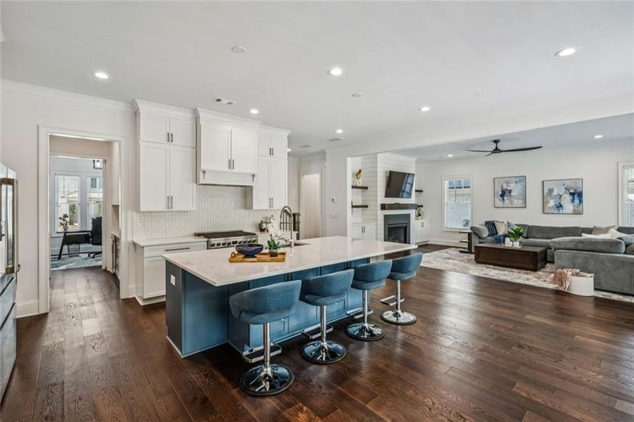 Furnished interior view inside a new home in The Enclave on Lavista, Tucker (Image 9).