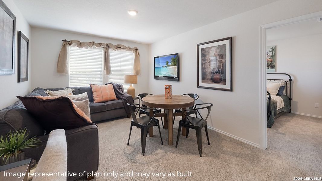 Furnished interior view inside a new home in Veranda, San Antonio (Image 7).