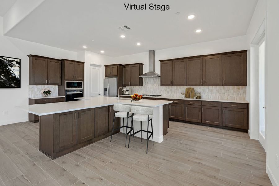 Furnished interior view inside a new home in Saguaro Reserve II, Marana (Image 7).