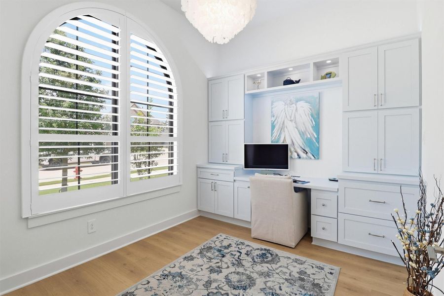 Furnished interior view inside a new home in , Brookshire (Image 5).