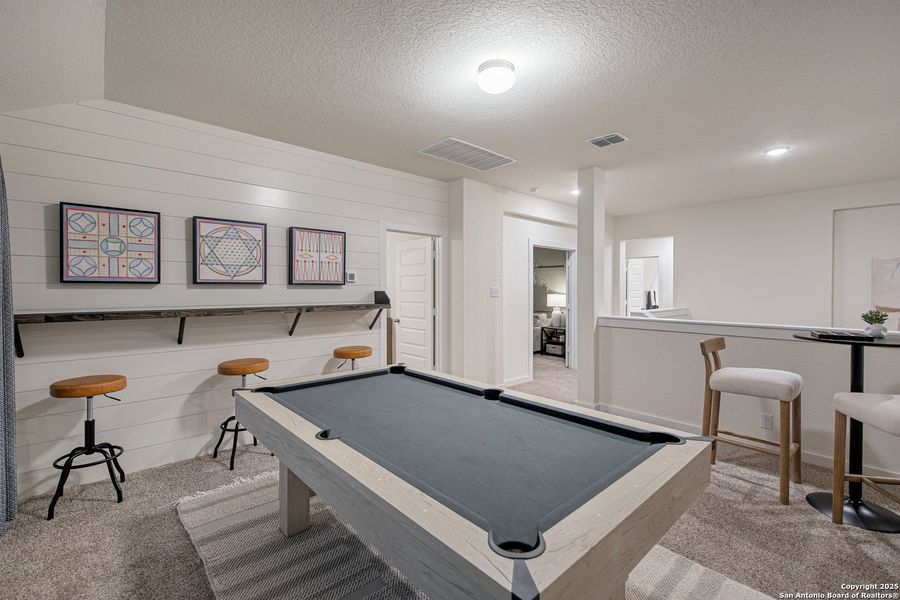 Furnished interior view inside a new home in Buffalo Crossing, Cibolo (Image 11).