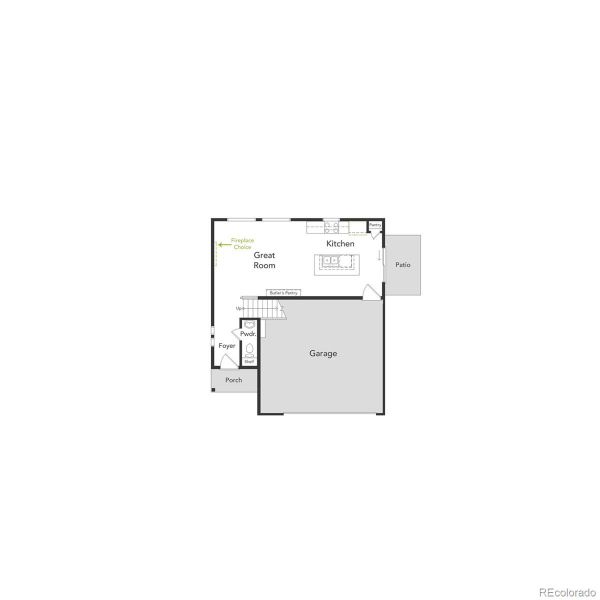 2D floor plan layout of this home in , Aurora, CO (Image 2).