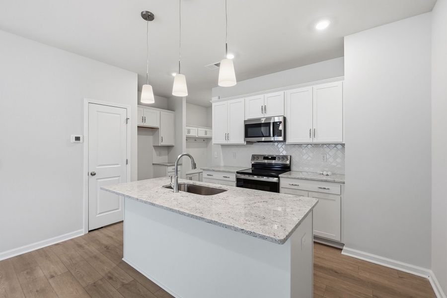 Furnished interior view inside a new home in Lakeview Village, Charlotte (Image 5).