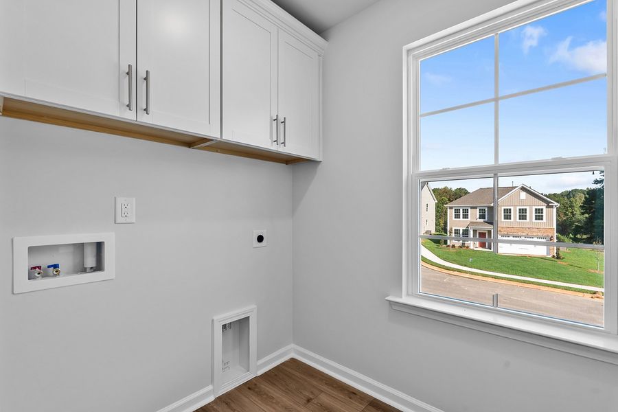 Spacious, unfurnished interior of a new home in Watkins Landing, Kernersville (Image 32).