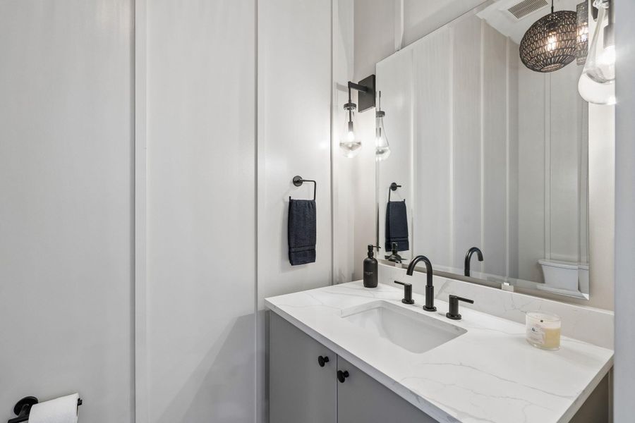 Furnished interior view inside a new home in , Charleston (Image 15).