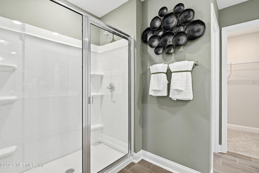 Furnished interior view inside a new home in TrailMark II, St. Augustine (Image 10).
