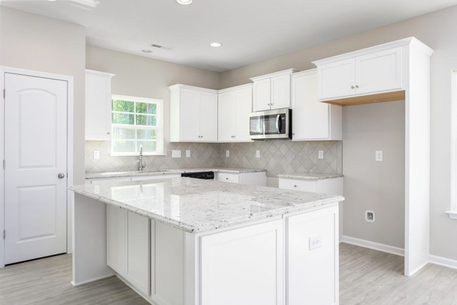 Representative furnished interior of a home built from the Freeport by Keystone Homes NC in Sullivans Reserve, Walkertown (Image 12).
