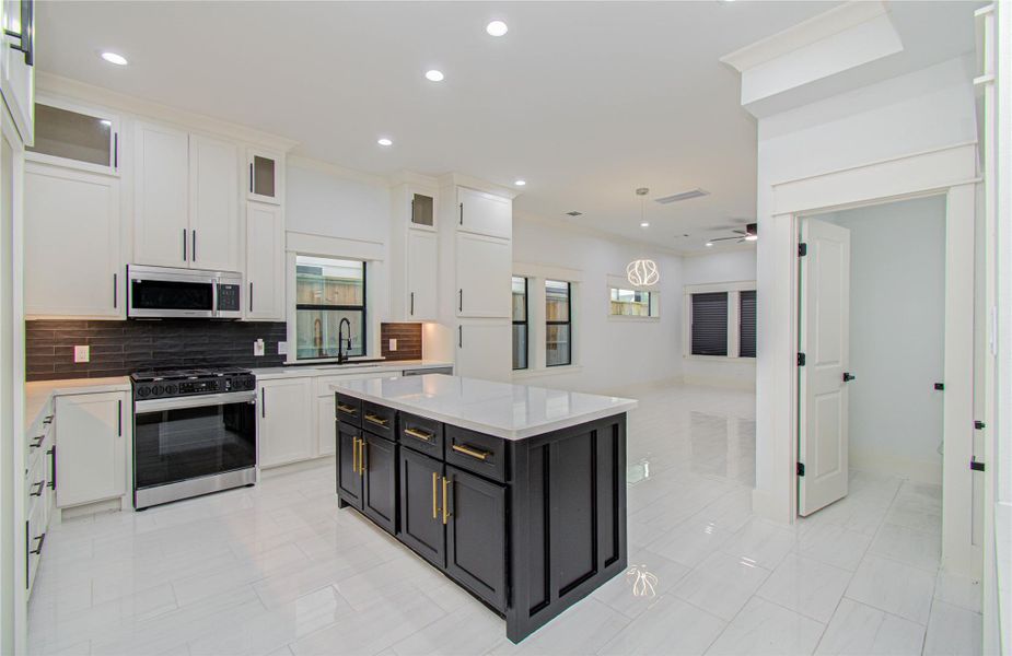 An open concept layout makes the perfect flow.