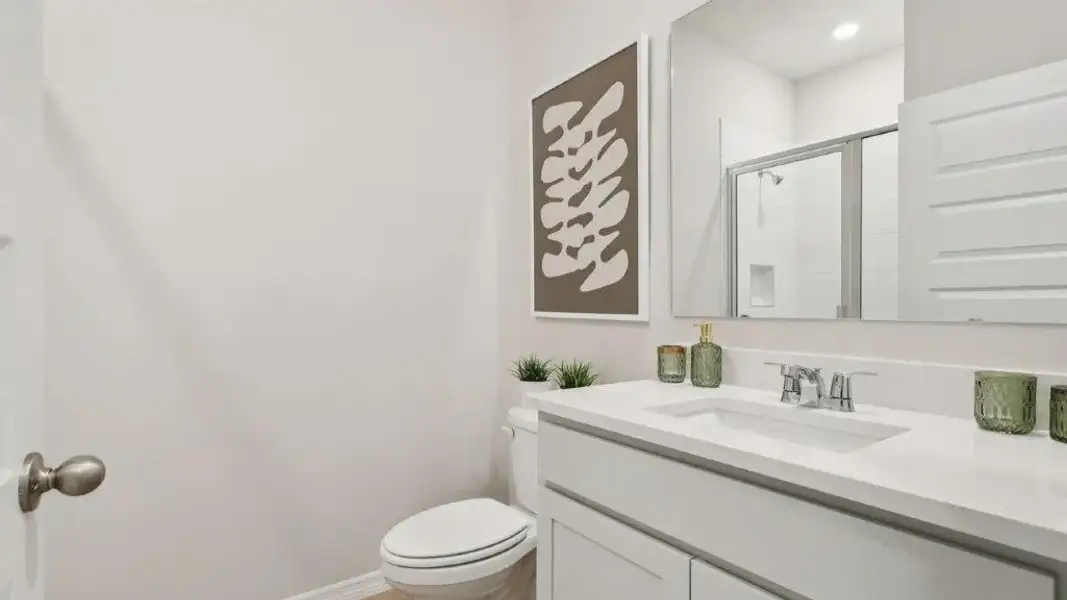 Furnished interior view inside a new home in Hawthorne Ranch, Lakeland (Image 25).