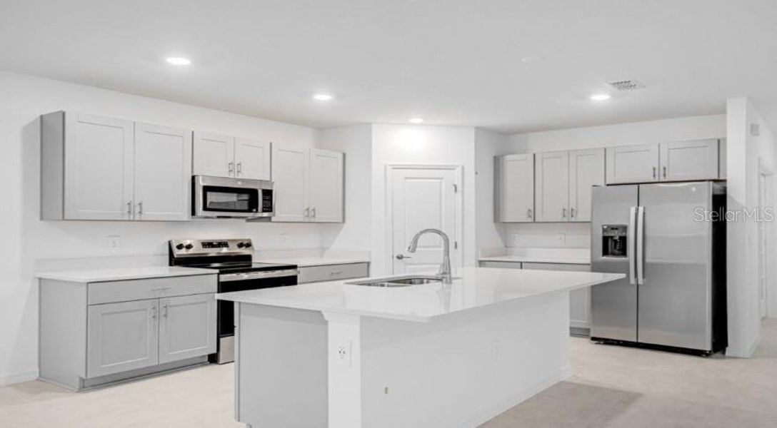 Furnished interior view inside a new home in Palm Wind, Hudson (Image 5).