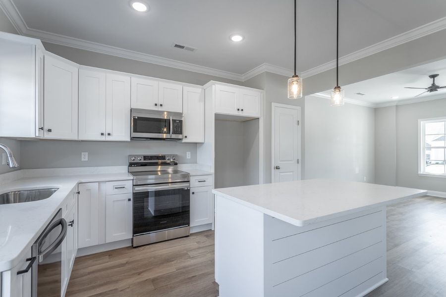 Furnished interior view inside a new home in The Nassau, Chattanooga (Image 10).