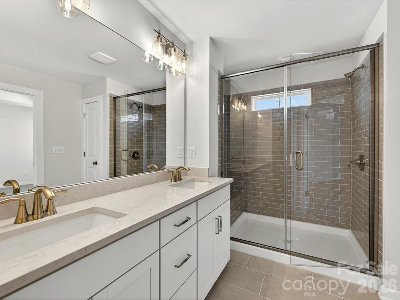 Furnished interior view inside a new home in North Creek Village - Townhomes, Huntersville (Image 9).