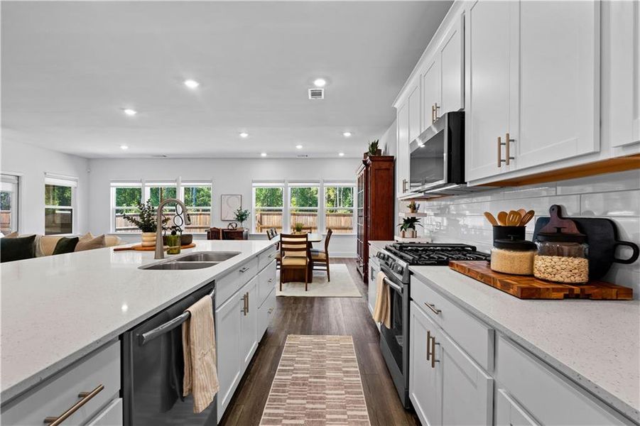 Furnished interior view inside a new home in Candleberry Place, Sharpsburg (Image 19).