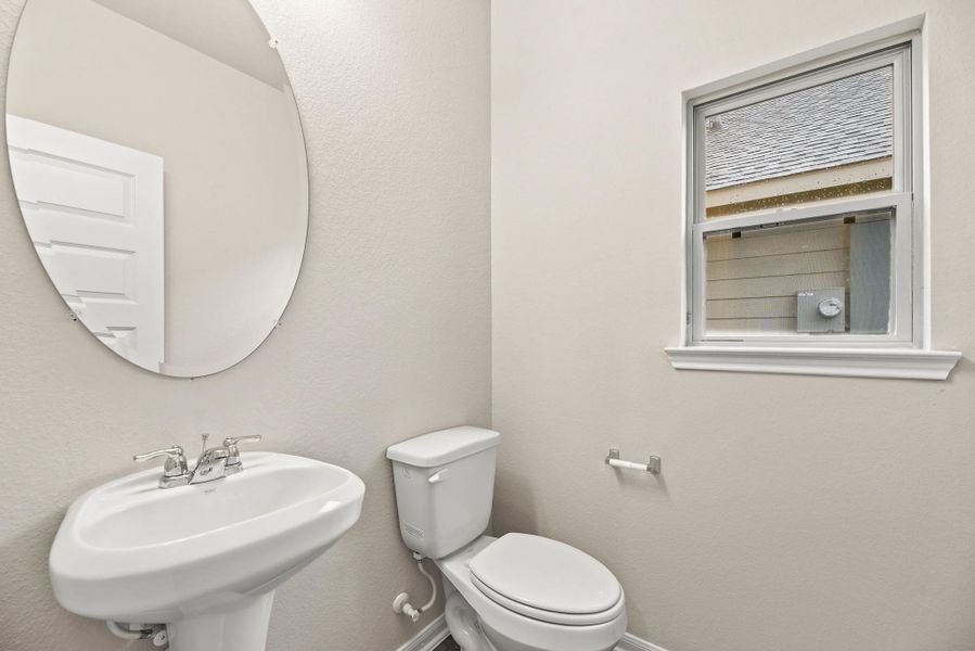 Half bath (*Photo not of actual home and used for illustration purposes only.)