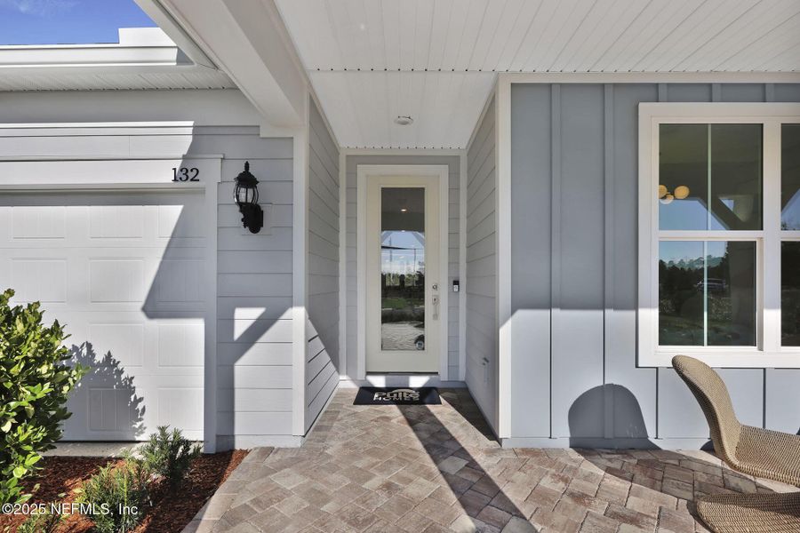 Exterior details and patio area of a home in Murray Farms, Middleburg (Image 41).