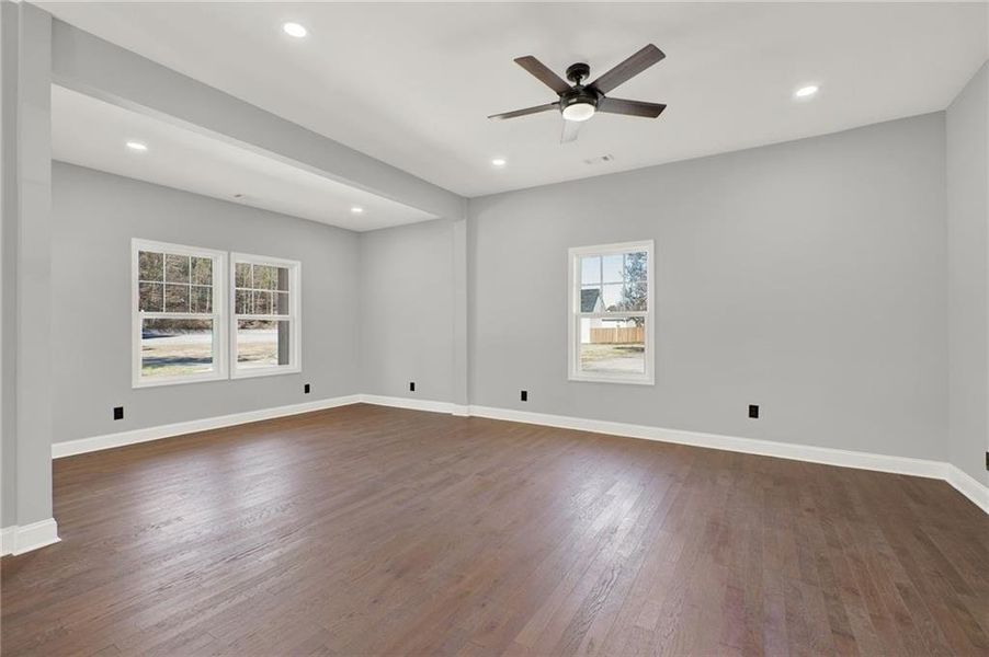 Spacious, unfurnished interior of a new home in , Rockmart (Image 31).