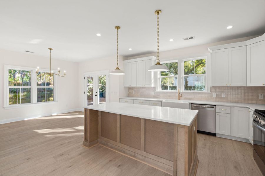 Furnished interior view inside a new home in , Charleston (Image 5).