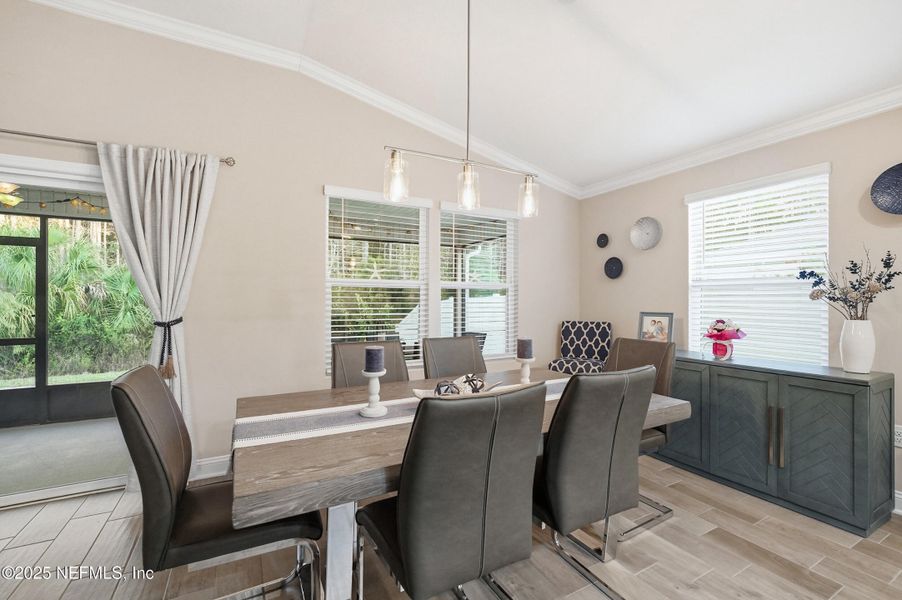 Furnished interior view inside a new home in Parkland Preserve, St. Augustine (Image 11).