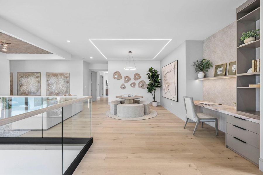 Furnished interior view inside a new home in , Boca Raton (Image 49).