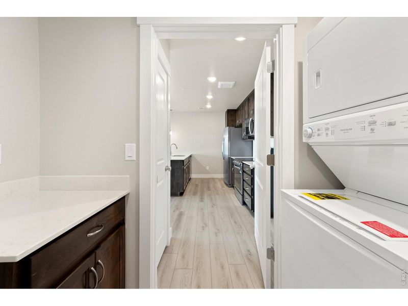 Furnished interior view inside a new home in The Lakes at Centerra, Loveland (Image 25).
