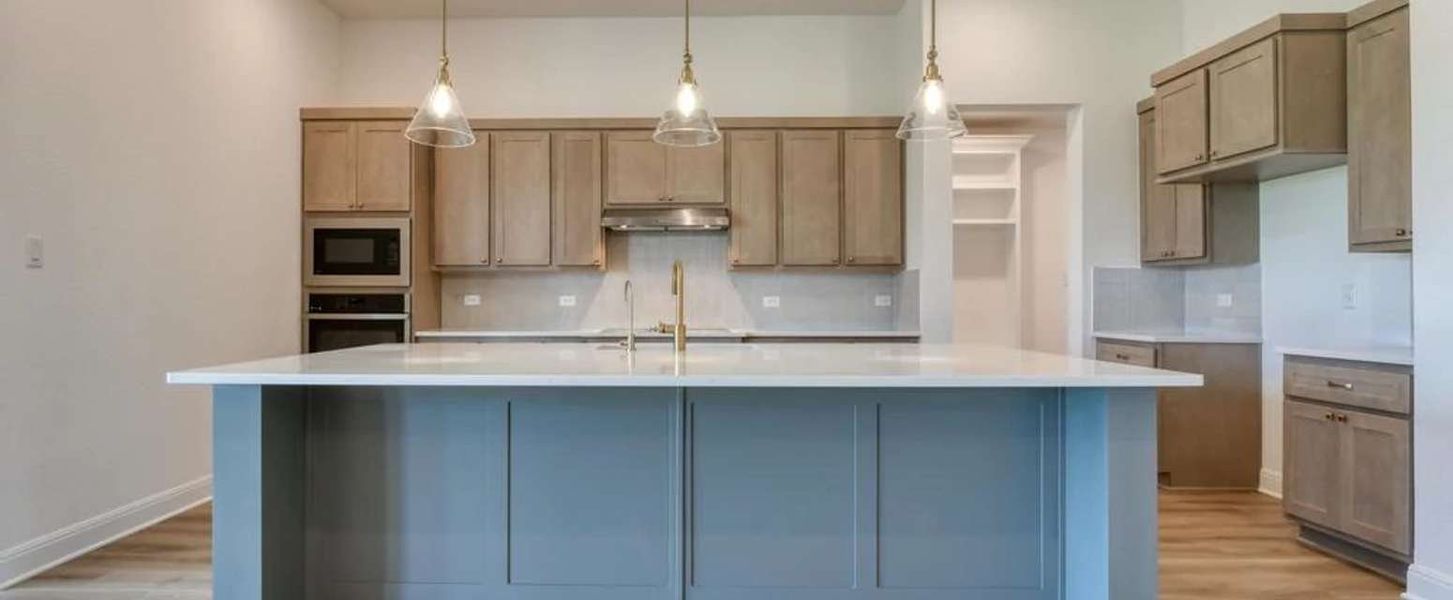 Representative furnished interior of a home built from the Cayden by Ashton Woods in Waldsanger, New Braunfels (Image 4).