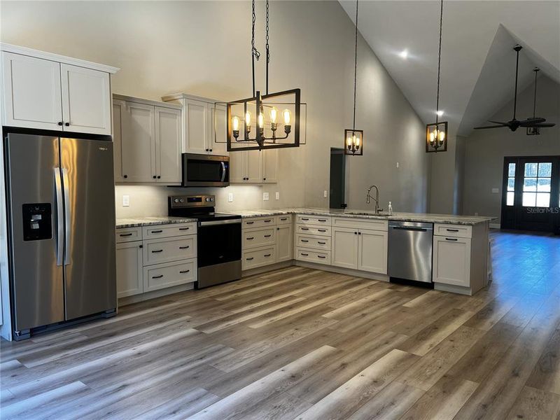 Furnished interior view inside a new home in , Blairsville (Image 10).