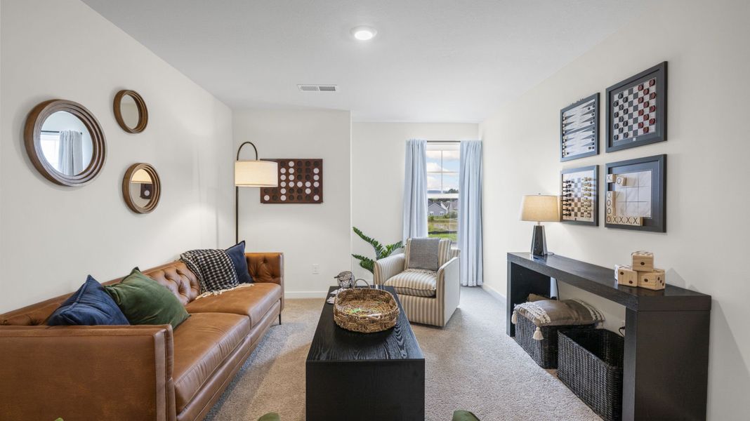 Furnished interior view inside a new home in The Cove at Thrasher Landing, Hixson (Image 26).
