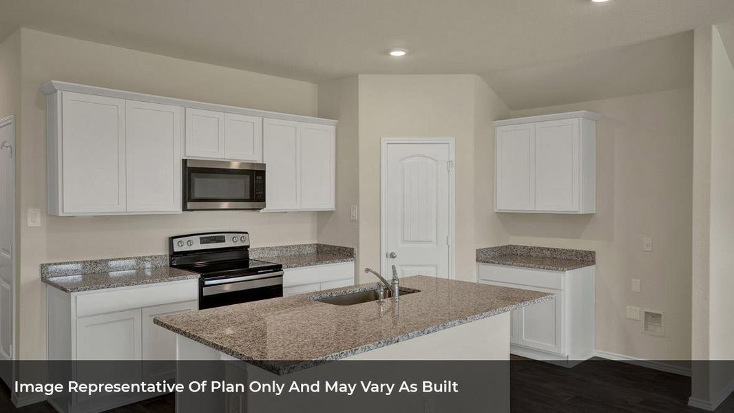 Furnished interior view inside a new home in Bar W Ranch, Leander (Image 4).