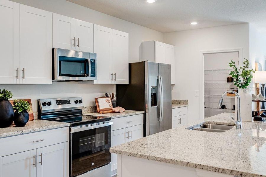 Furnished interior view inside a new home in Palm Wind, Hudson (Image 10).