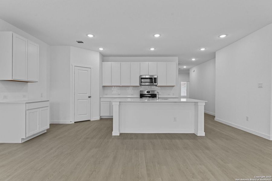 Furnished interior view inside a new home in Parkside: Coastline Collection, New Braunfels (Image 7). Furnished interior view inside a new home in Parkside: Coastline Collection, New Braunfels (Image 7).