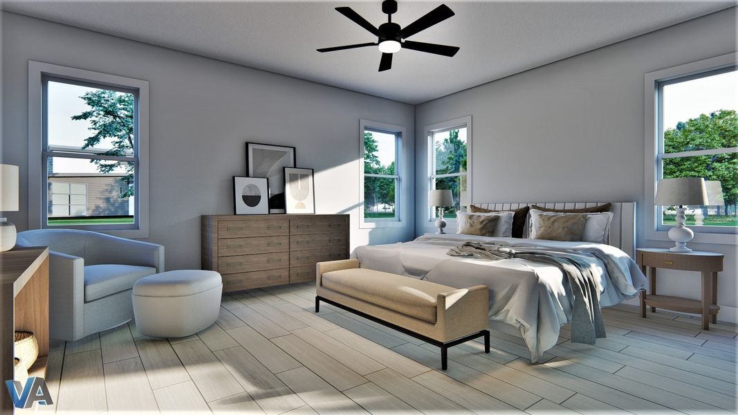 Representative furnished interior of a home built from the Redbud by McKee Homes in The Walk at East Village, Clayton (Image 12). Representative furnished interior of a home built from the Redbud by McKee Homes in The Walk at East Village, Clayton (Image 12).