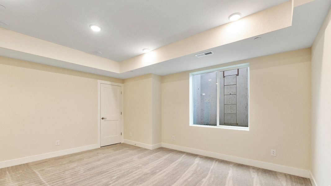 Furnished interior view inside a new home in Dillon Pointe - City, Broomfield (Image 23).