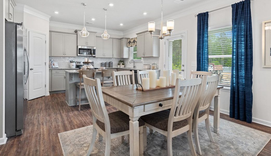 Furnished interior view inside a new home in Sycamore Crest, Calhoun (Image 6).