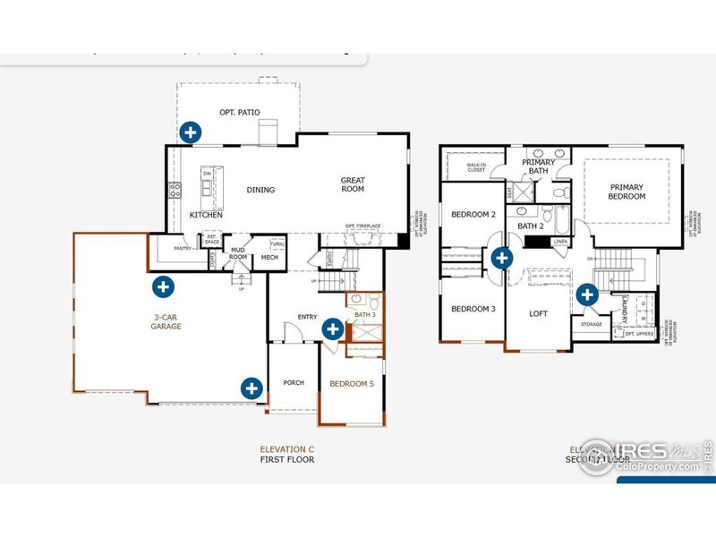 2D floor plan layout of this home in Cherry Meadows, Brighton, CO (Image 2). 2D floor plan layout of this home in Cherry Meadows, Brighton, CO (Image 2).