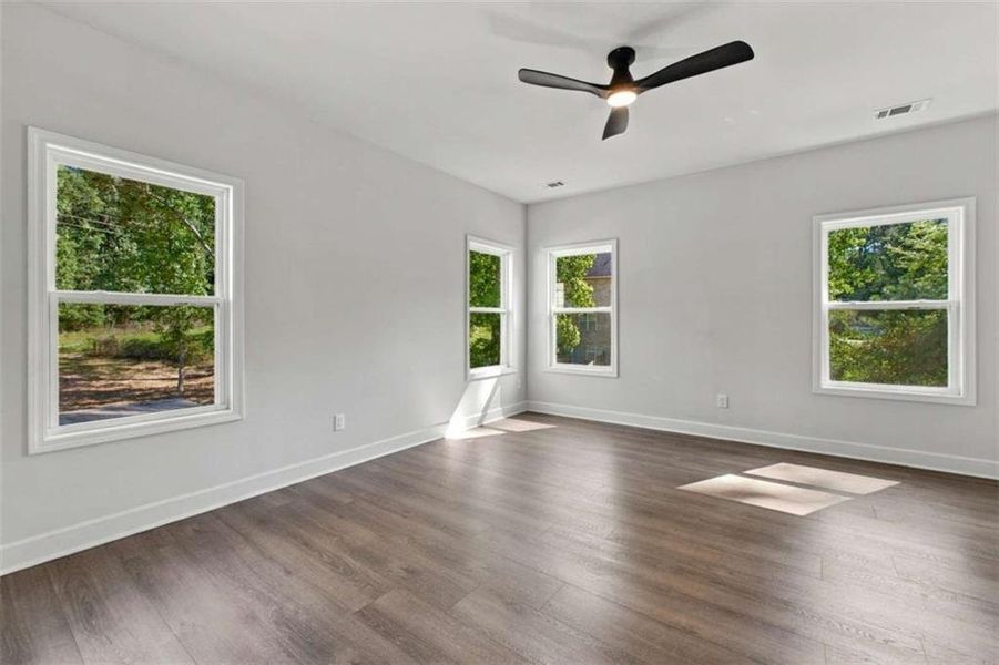 Spacious, unfurnished interior of a new home in , Snellville (Image 40).
