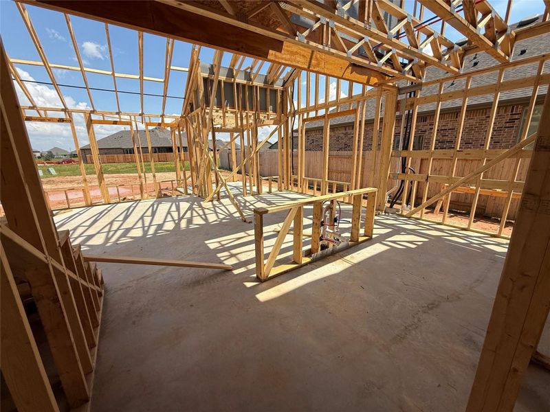 Kitchen open to dining nook Kitchen open to dining nook