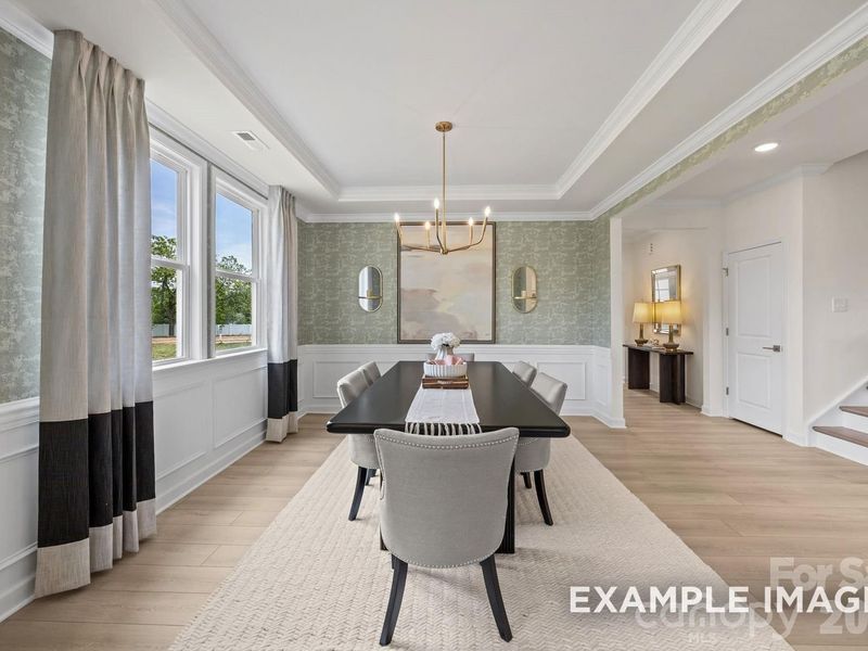 Furnished interior view inside a new home in Windgate, Mooresville (Image 12).