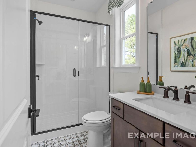 Furnished interior view inside a new home in Laneridge Estates, Raleigh (Image 9).
