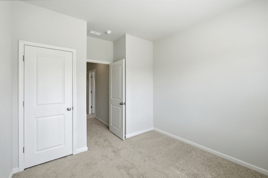 Spacious, unfurnished interior of a new home in Nichols Landing, Charlotte (Image 17). Spacious, unfurnished interior of a new home in Nichols Landing, Charlotte (Image 17).