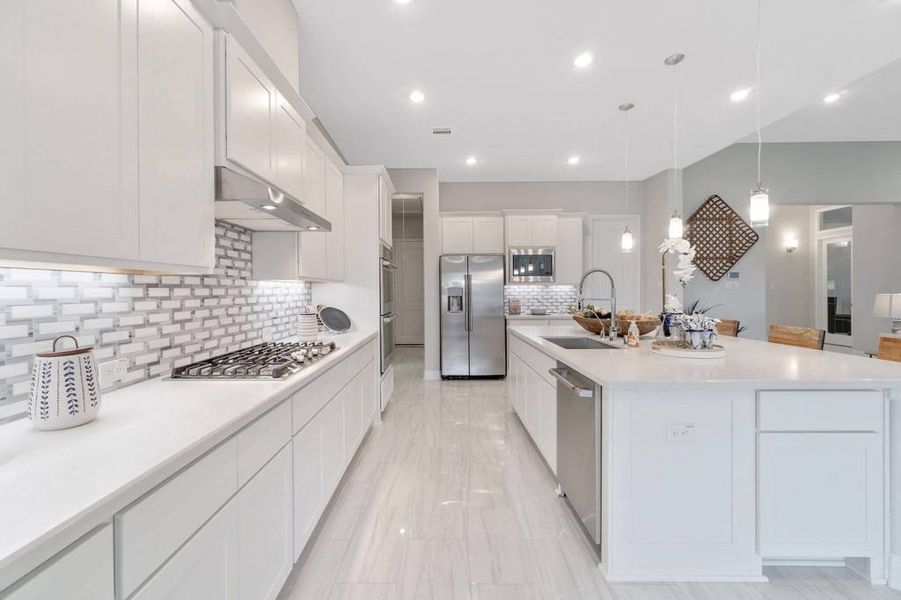 Representative furnished interior of a home built from the Hanover 3968 by J. Patrick Homes in Briarley, Montgomery (Image 10). Representative furnished interior of a home built from the Hanover 3968 by J. Patrick Homes in Briarley, Montgomery (Image 10).
