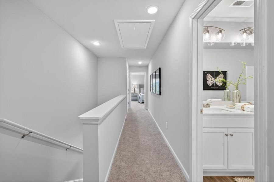Furnished interior view inside a new home in , Douglasville (Image 7).