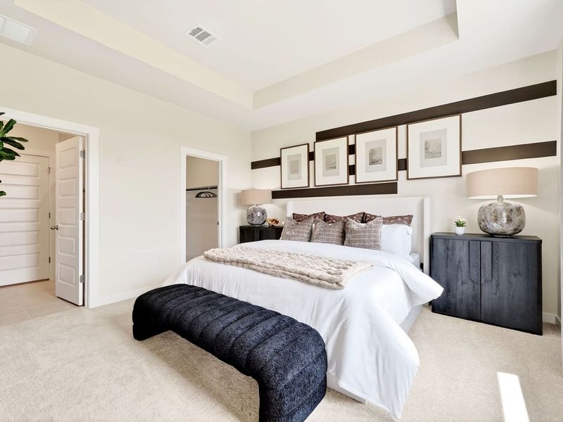 Furnished interior view inside a new home in Heartland, Crandall (Image 27).