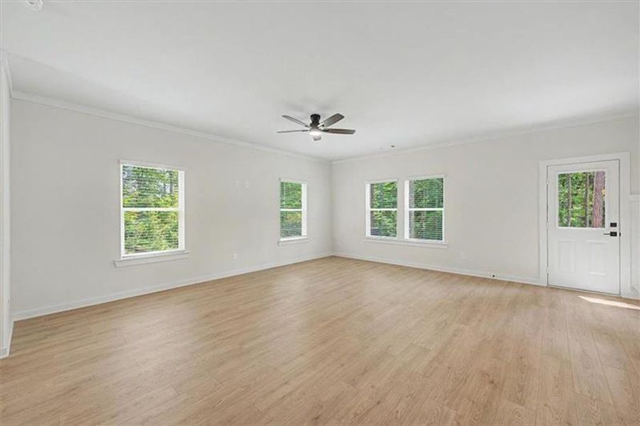 Spacious, unfurnished interior of a new home in , Canton (Image 35). Spacious, unfurnished interior of a new home in , Canton (Image 35).