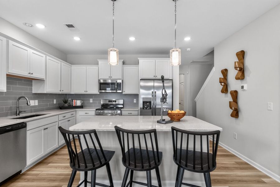 Furnished interior view inside a new home in Cape Overlook, Lillington (Image 5).