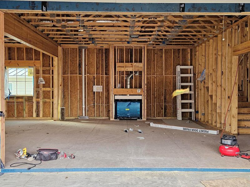 In-progress construction of a new home in , Houston, TX (Image 6).