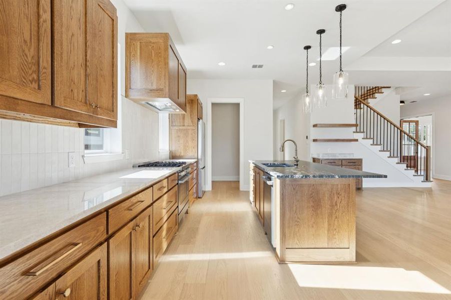 Furnished interior view inside a new home in , Roanoke (Image 11).