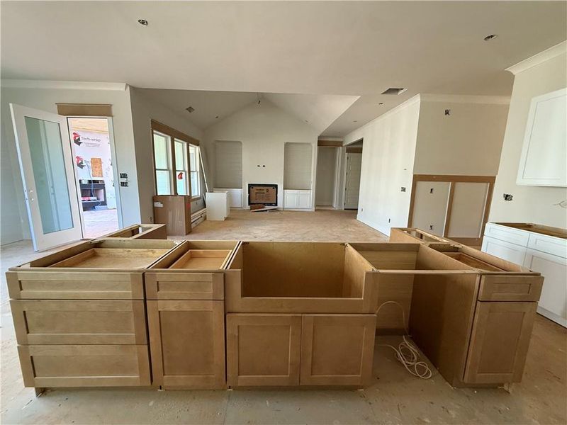 In-progress construction of a new home in , Pendergrass, GA (Image 28).