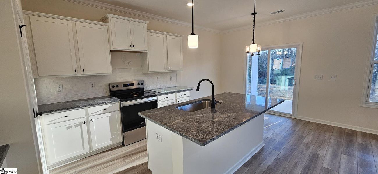Furnished interior view inside a new home in Sedona, Greenville (Image 5).